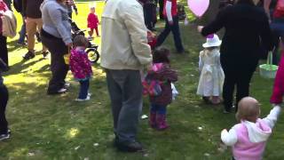 Zoe Easter egg hunt 1