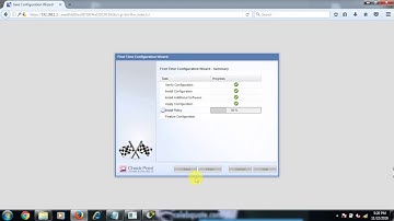 Checkpoint firewall IOS installation  part 2