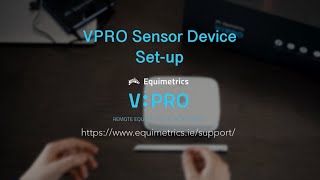 How to set up V-PRO the first time