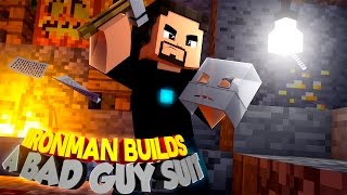 Minecraft Adventure - IRONMAN BUILDS A NEW SUIT FOR A BAD GUY!!! Ro...