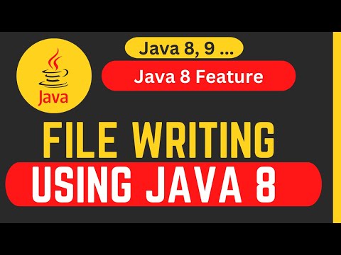 How to do File Writing using Java 8 || File Writing -Part 1 || Basic of File Handling