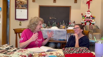 Flosstube 287 Debbie’s Needle Is SMOKING! 🔥 Satsuma Street Finishes, Jingle Ball & Northern Lights