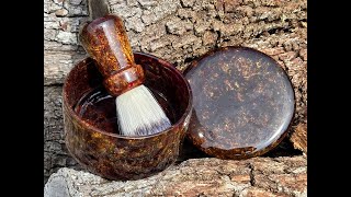 Cocobolo Shavings and Resin Shave Set