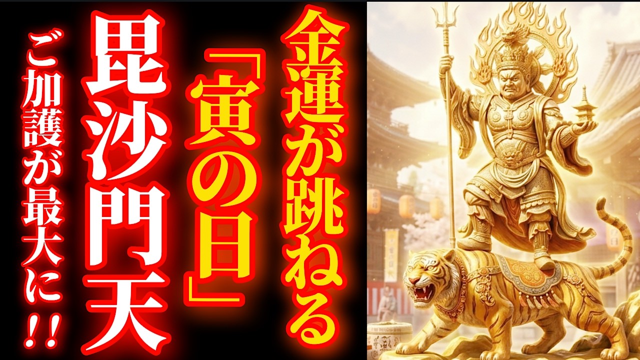 5月16日 寅の日※この日だけの特別な毘沙門天のご加護！【千手院 】リモート参拝パワースポット