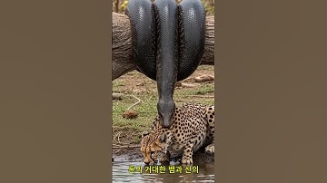 1톤짜리 괴물 뱀 vs 정글의 제왕… 승자는 누구였을까