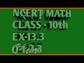 Class 10 Chapter -13 | Ex-13.3 Q-1,2,3 | Class 10th Maths | NCERT Solution | Surface Area & Volume