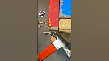 Builders, you’ll Love this Hammer and Nail Trick