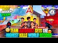 TEAM AUTOBOTZ SETS THE HIGHEST KILLS WORLD RECORD🇮🇳🔥 | FREE FIRE ESPORTS HIGHEST KILL WORLD RECORD