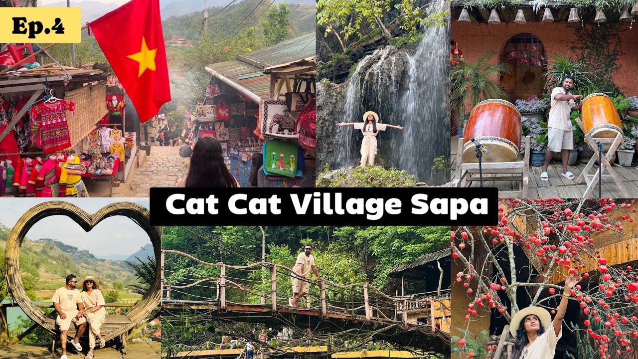 Ep.4 Vietnam la ippadi oru edama😱 Must visit places in Sapa📍| Vietnam travel Tamil 🇻🇳