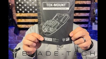 @BladeTechHolsters  Tek-mount install !