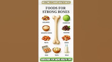 Top 10 Calcium-Rich Foods for Healthy Bones #bonehealth