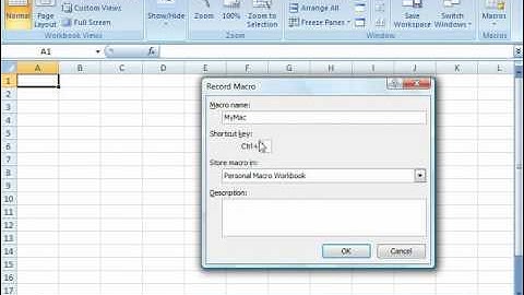 Excel Tutorial Recording Macros Microsoft Training Lesson 29.1