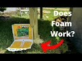 FOAM VS. CONCRETE - Fence Post Setting Test. This may be one of the coolest products reviewed yet!
