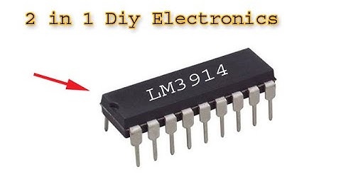 2 in 1 awesome diy electronics projects using LM 3914