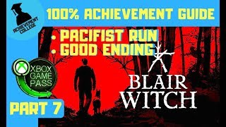 Blair Witch 100% Achievement Guide Part 7 Good Ending