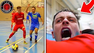 I Played in a PRO FUTSAL MATCH \& Scored The BEST Goal EVER! (Football Skills)