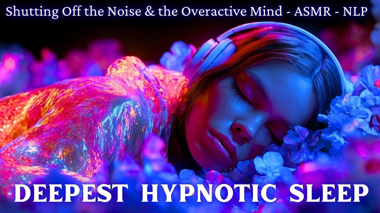Deep Sleep Hypnosis for Shutting Off the Overactive Mind & Releasing All Outside Noise - ASMR - NLP