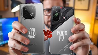 Vivo iQoo Z10 Turbo Plus vs Xiaomi Poco F7 – Performance Powerhouses Face Off!