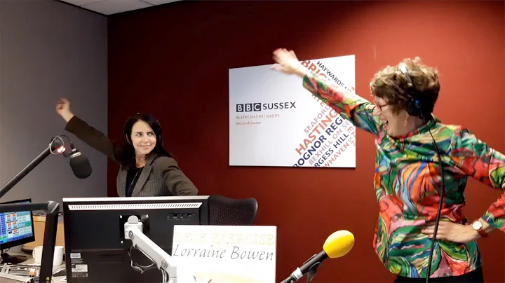 DESK EXERCISE Song at BBC SUSSEX (Alison Ferns Show)
