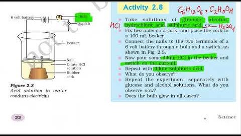 Activity 2.8 Class X  Science Ch 2 Acid bases and Salts CBSE Ncert