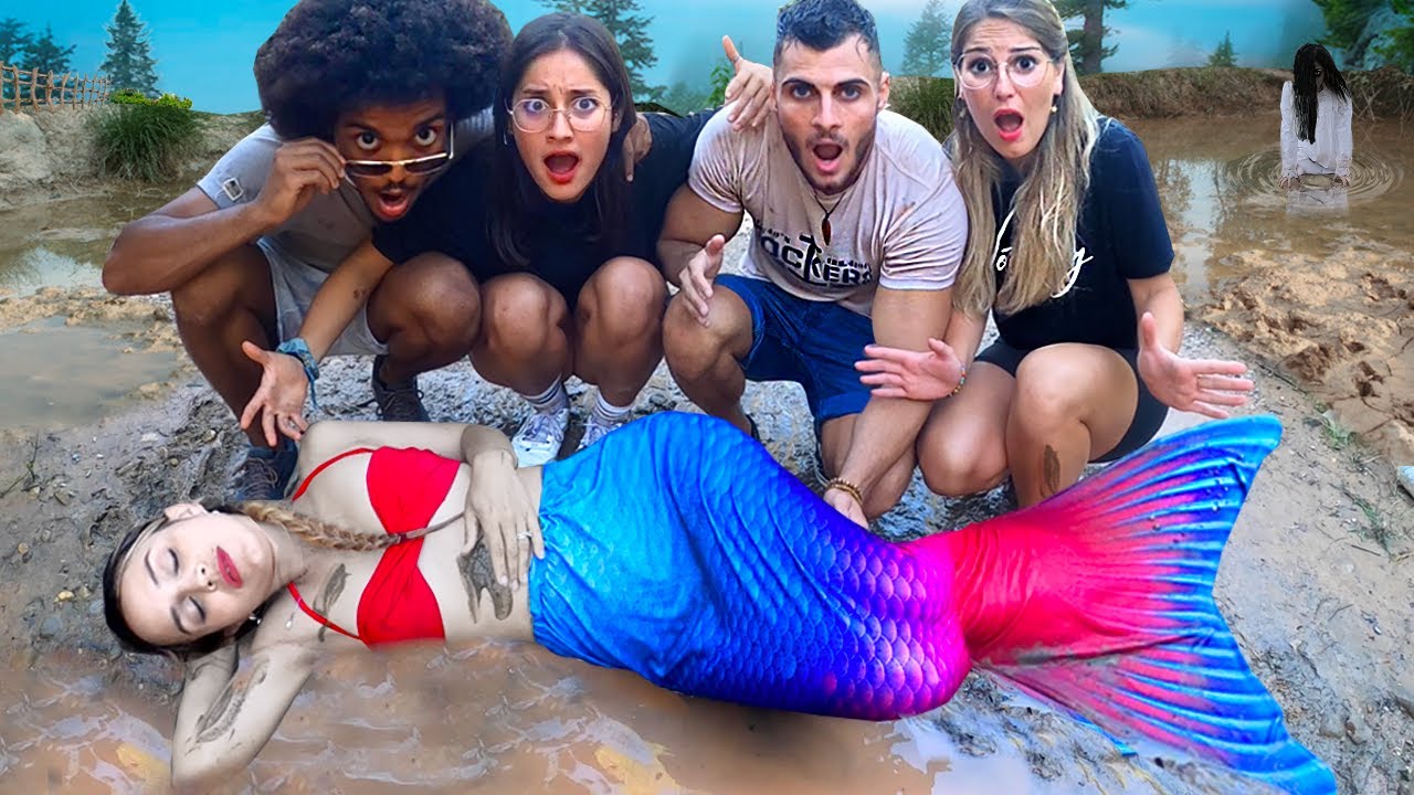 Kami menemukan putri duyung di hutan!