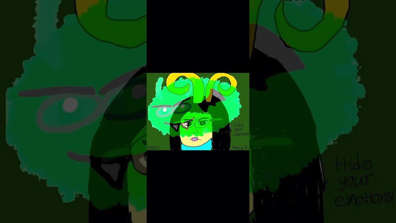 I conquered the Green Eyed Monster yesterday by confessing my feelings to my family