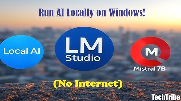 How to Install & Use a Local AI Model on Windows | LM Studio + Mistral 7B Tutorial