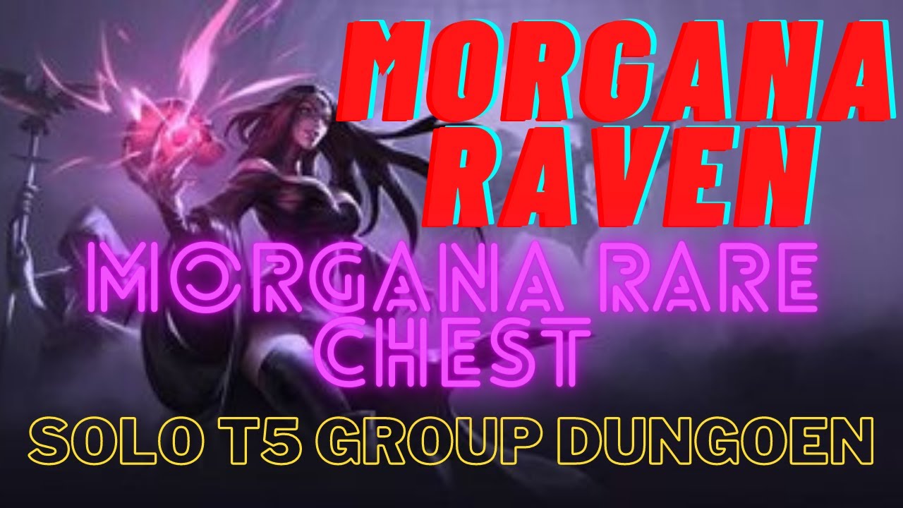 SOLO T5 GROUP DUNGOEN PURPLE CHEST RAVEN BOSS ALBION ONLINE YouTube