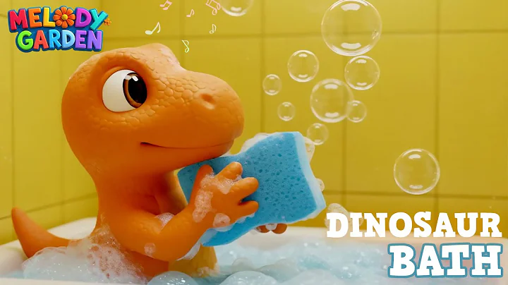Dino Bath Time! - Nursery Rhymes & Kids Songs - Melody Garden