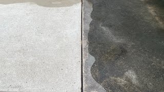 Cleaning EXTREMELY FILTHY patio with PRESSURE WASHER