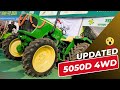Johndeere का एक और शानदार 50hp का ट्रैक्टर नए अपडेट के साथ सभी जानकारी Johndeere 5050D 4WD