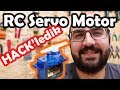 RC SERVO MOTOR HACK'leme! (360 Derece Döndürme)