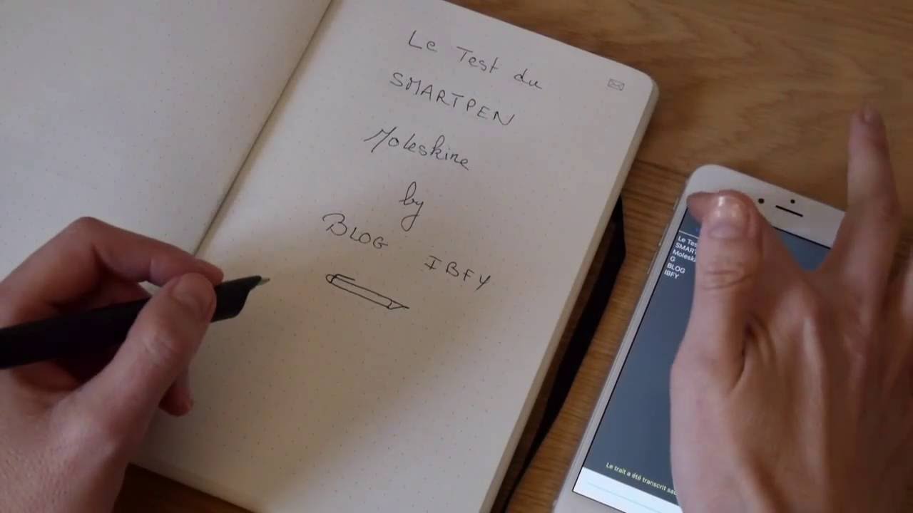 bluetooth smart pen & notebook set moleskine