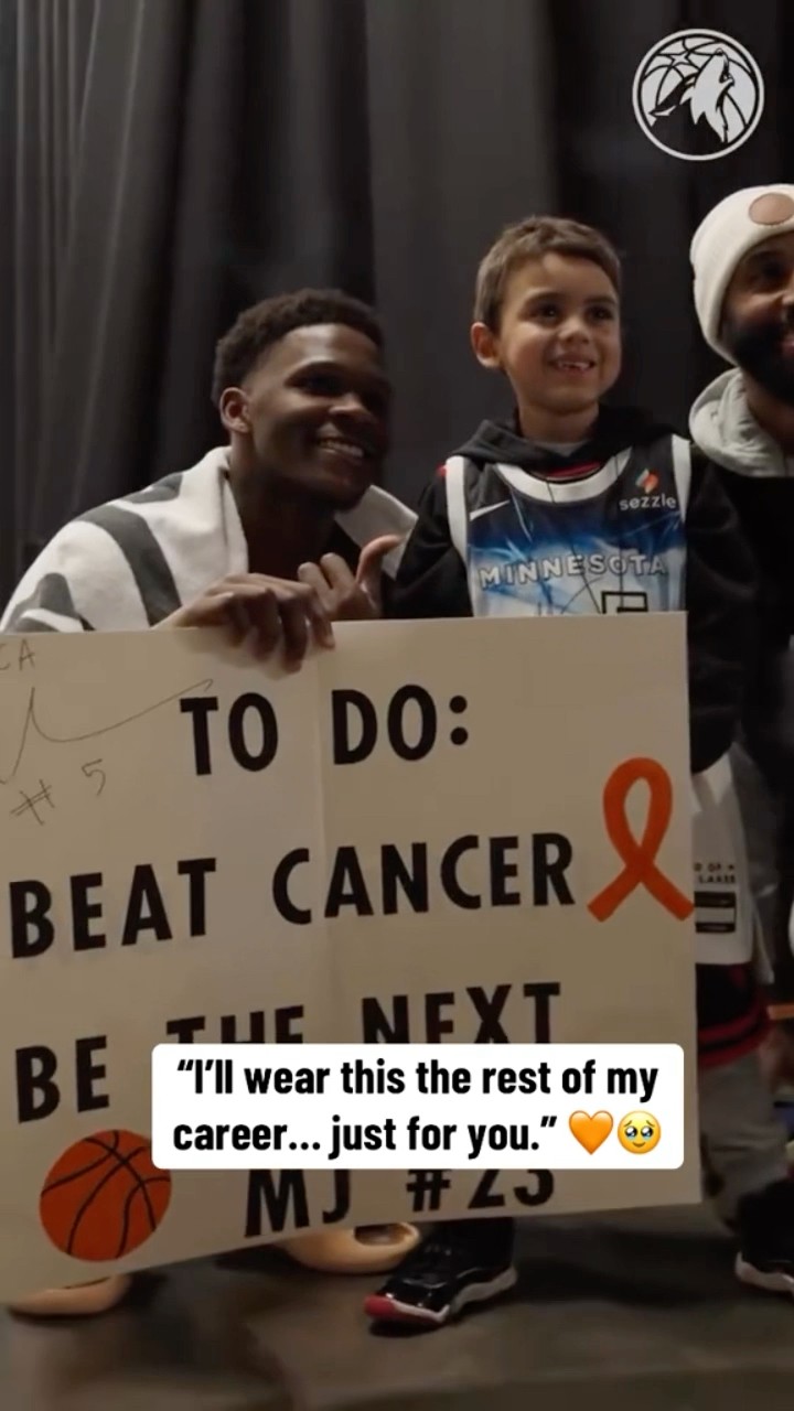 This moment between Ant \u0026 a young fan battling cancer ❤️?