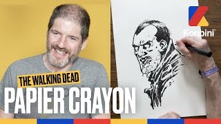 C'est le dessinateur des comics The Walking Dead | Le Papier Crayon de Charlie Adlard | Konbini
