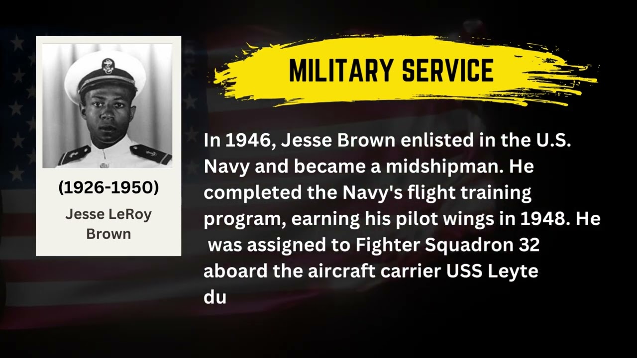 Jesse LeRoy Brown: Saluting a Heroic Aviator