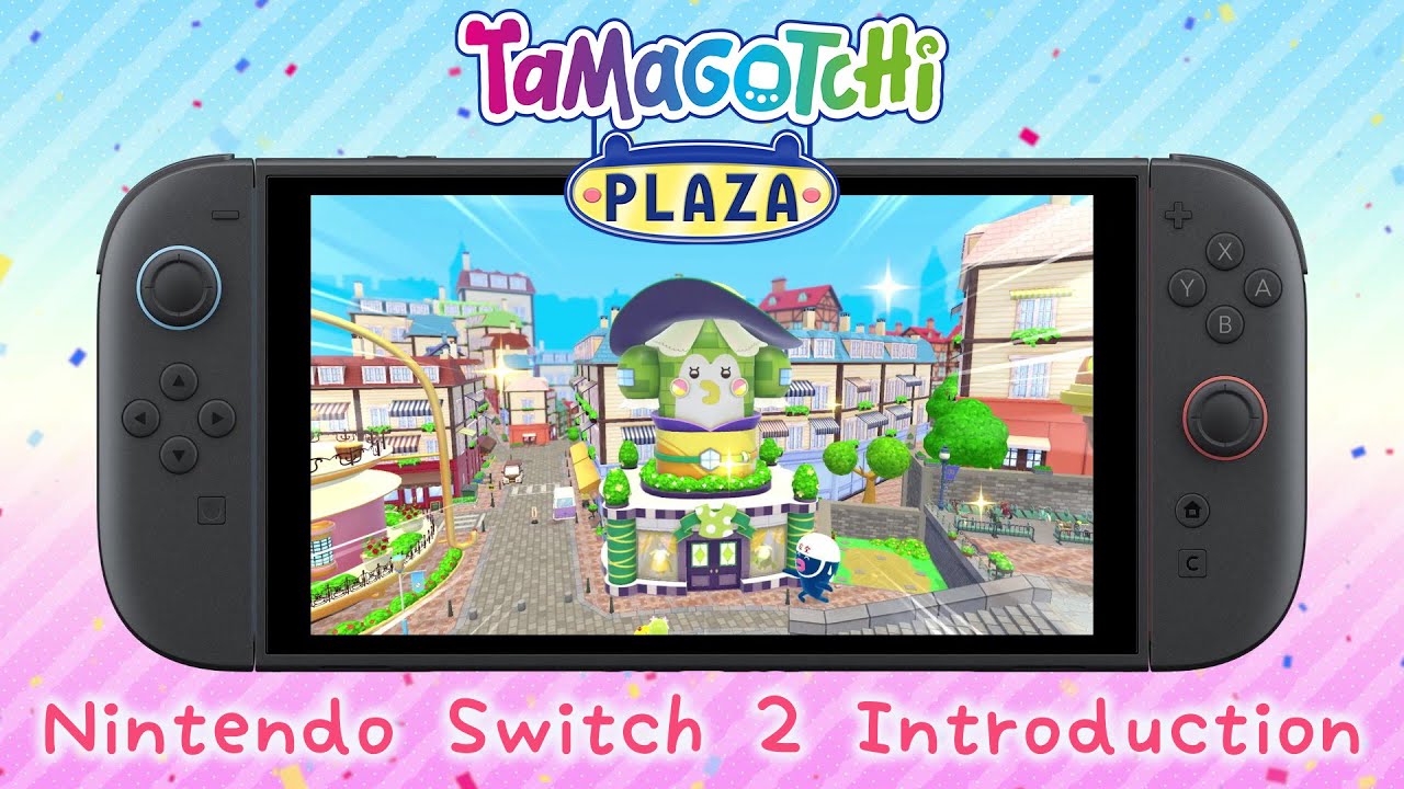 Tamagotchi Plaza Nintendo Switch 2 Edition Trailer Shows Its Three