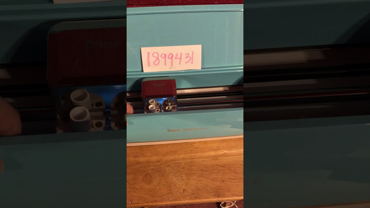 Cricut Explore Air 2 Solid Red Light YouTube