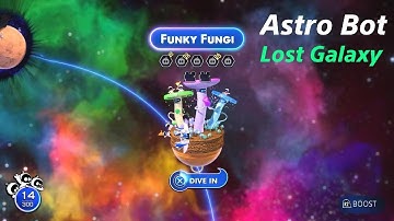 ASTRO BOT - Funky Fungi (Lost Galaxy) | All BOTS Rescued & Puzzle Pieces Found