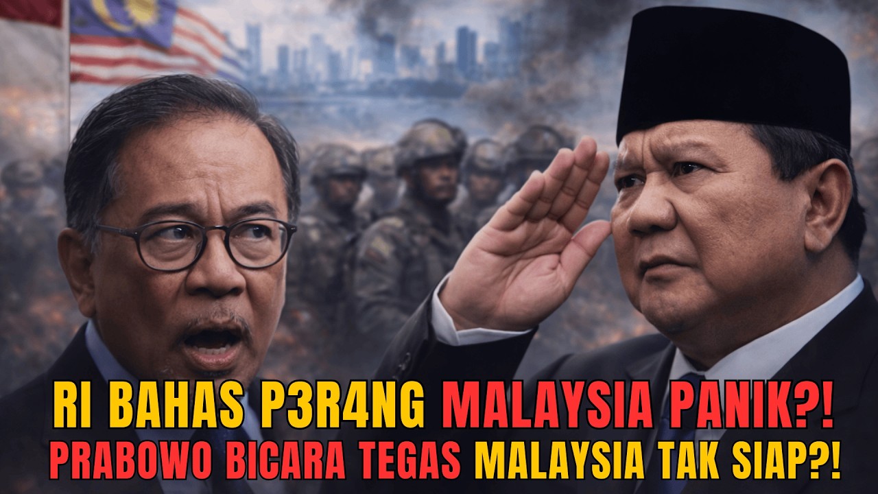 Prabowo Akhirnya Bersuara! Malaysia Mendadak Panik, Anwar Tak Bisa Diam?