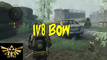 1V8 burst rifle COMEBACK & 1v9 bow the last of us remasterd