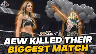 JDfromNY Explains Why Mercedes Mone vs Britt Baker At AEW ALL IN IS A DISASTER