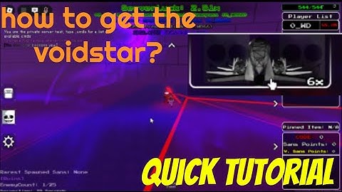 undertale unnamed sans rng game: how to get voidstar tutorial