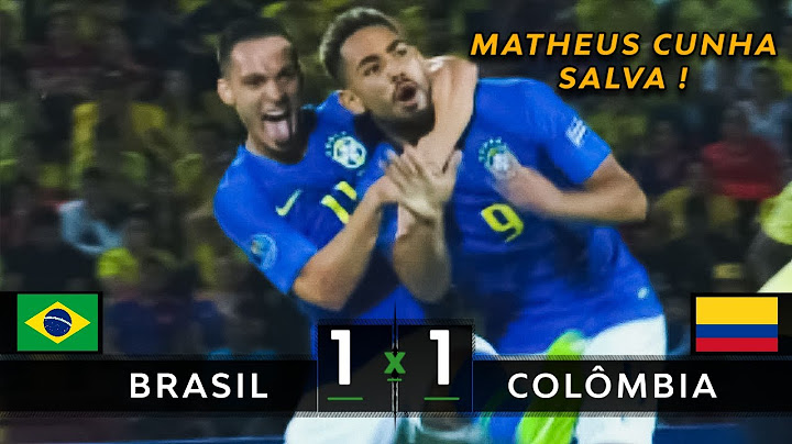 FASE DECISIVA | Brasil 1 x 1 Colômbia - Melhores Momentos (HD) - Pré-Olímpico