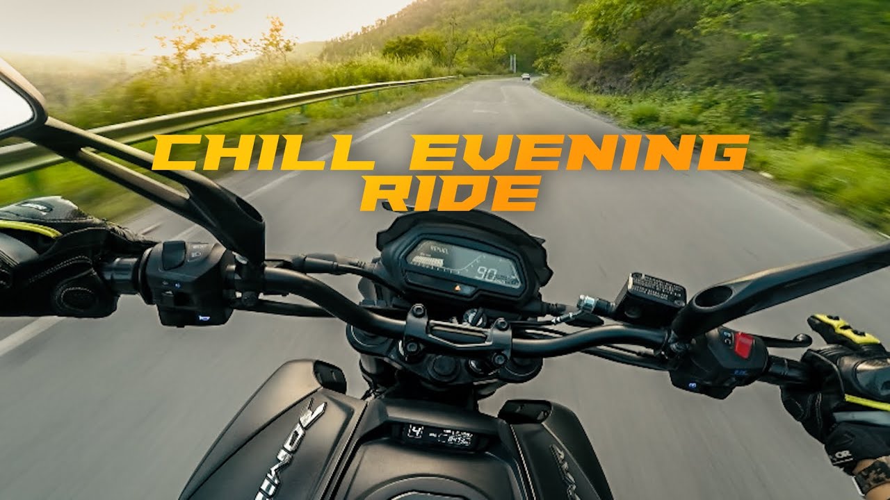 Chill Ride Aesthetic Evening Ride on Dominar 400| Chill Ride💨| - YouTube