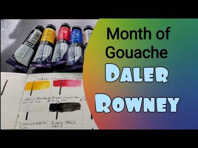 Review & Demo - Daler-Rowney Watercolors Aquafine Travel Set 🎨 