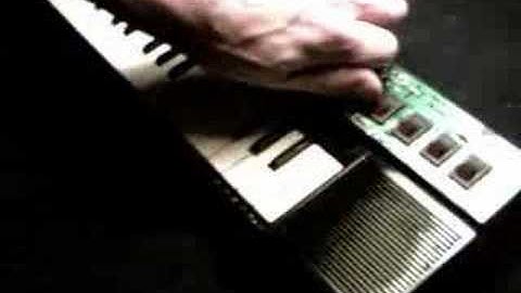 CIRCUIT BENT CASIO PT-87 (S-CAT MOD 0007)