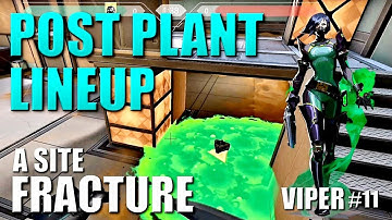 VIPER LINEUPS - NEW MAP FRACTURE - Post Plant Snake Bite Molly Setups #11 - A Site - Lower Default