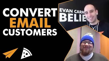 How to convert email signups to paying CUSTOMERS - Evan & @michael_resetar #AWeberChat