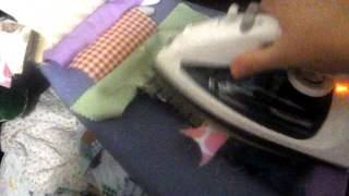 Quilt-as-you-go strip quilt Part 2